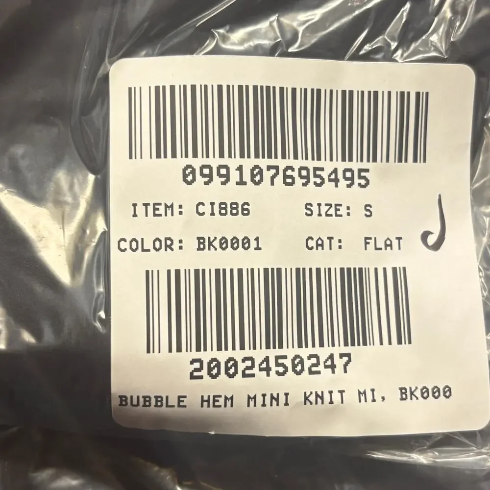 J Crew Bubble Hem Mixty Dress S Black NWT CI886 J.Crew Resort Travel Cruise